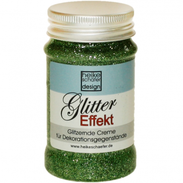 Glitter Effekt Creme 90g in Grün